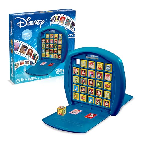 Top Trumps Match Game Disney - Family Board Games for Kids and Adults - Matching Game and Memory Game - Fun Two Player Kids Games - Memories and Learning, Board Games for Kids 4 and up