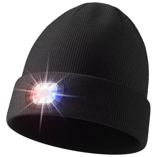 Olulse Unisex Beanie with The Light, Gifts for Men Women Husband Him