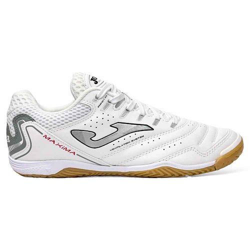 Joma Maxima 2302 in MAXW2302IN, Mens, White/Silver, 7 US