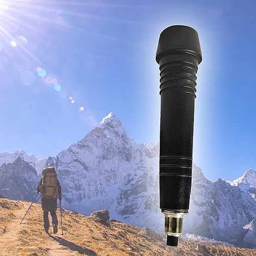 XINNIKESI Camper Accessories, 4 Pieces Carbon Steel Trekking Stick Tip Protectors Hiking Rod Tip Replacement for Hiking St...