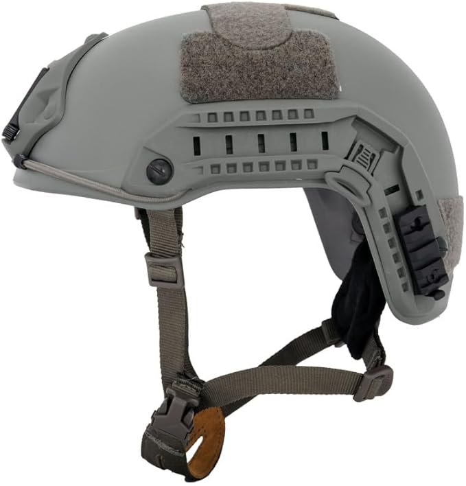 Lancer Tactical Fast Helmet - PJ Type Multifunctional Protective NVG Mount for Airsoft, Paintball, Military, Sports, Hunti...