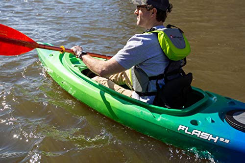 Perception Flash 9.5 | Sit Inside Kayak | Rod Holders and Rear Storage | 9' 6"