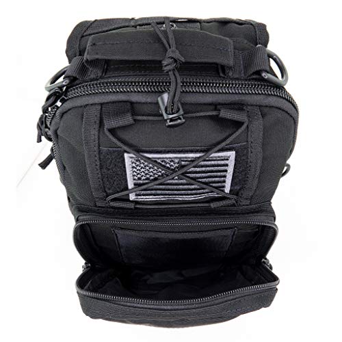 LINE2design First Aid Sling Backpack - EMS Equipment Emergency Medical Supplies Tactical Range Shoulder Molle Bag - Heavy ...