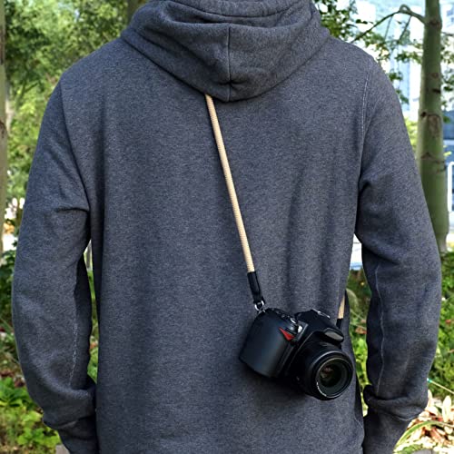VKO Vintage Camera Neck Strap,Nylon Rope Camera Shoulder Straps for Photographers Film DSLR