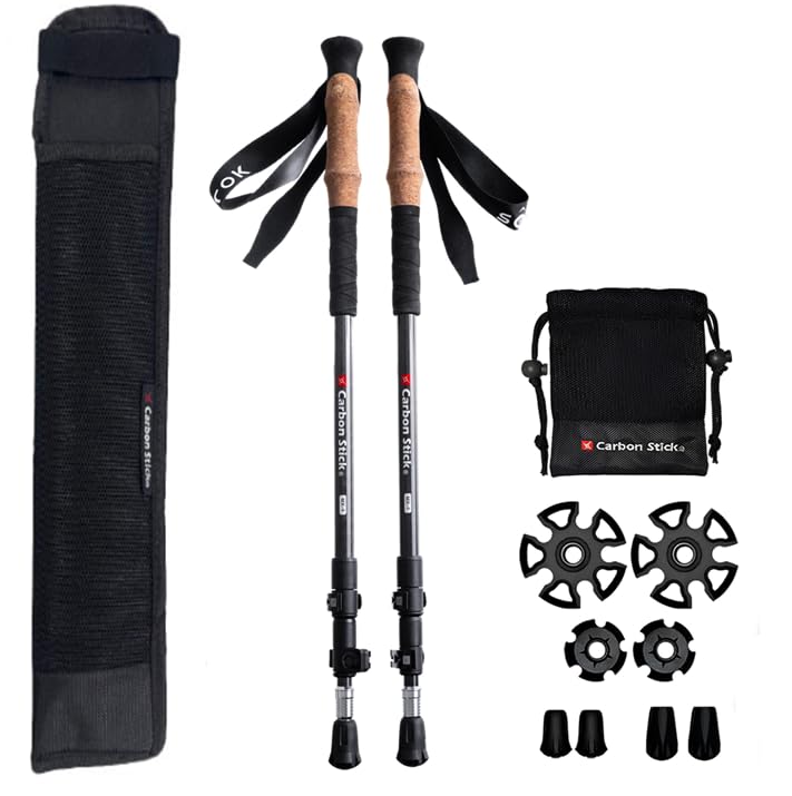X Carbon Stick MX-4 | X Carbon Tech Carbon Fiber Trekking Poles