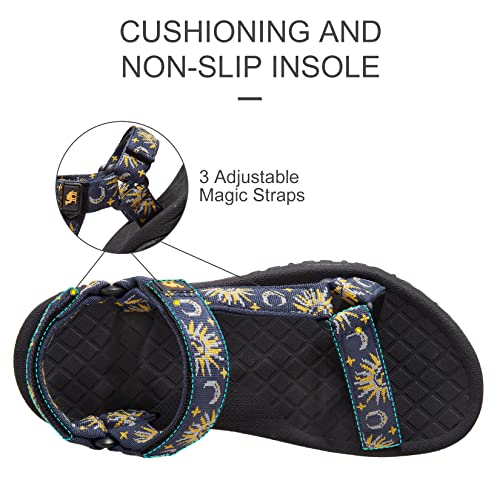 CAMEL CROWN Hiking Sport Sandals for Women Anti-skidding Water Sandals Comfortable Athletic Sandals for Outdoor Wading Beach