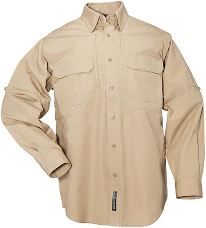 5.11 Tactical Long Sleeve Work Shirt, 100% Cotton Canvas, Style 72157