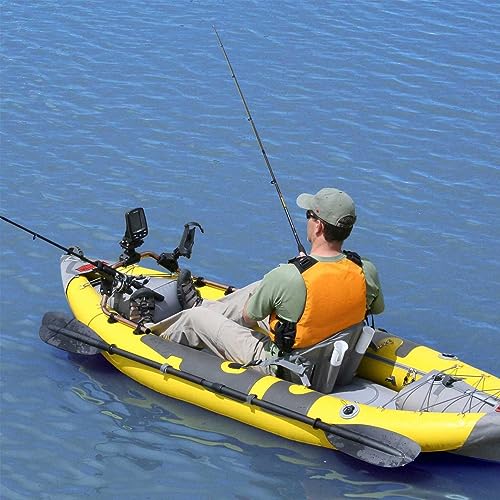 Advanced Elements StraitEdge™ Angler Inflatable Kayak - AE1006-ANG Fishing Kayak with Rod Holders and Bag and Pump