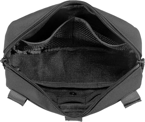 Victor and Valor - Toiletry Bag and Beard Comb for Bearded Men - Military Survival Bag, Tactical Molle Dopp Kit for Men, W...