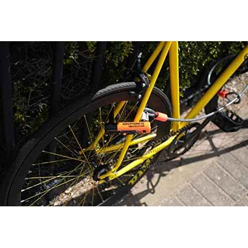 Kryptonite Evolution Standard U-Lock, 4x9 inches, Black, 3.5 pounds