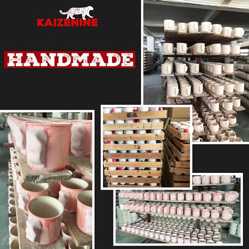 KAIZENINE Rock Climbing Mug Cup Bouldering Finger Strength Gift for Climber Bouldering Coffee Cup Present for Climber Clim...