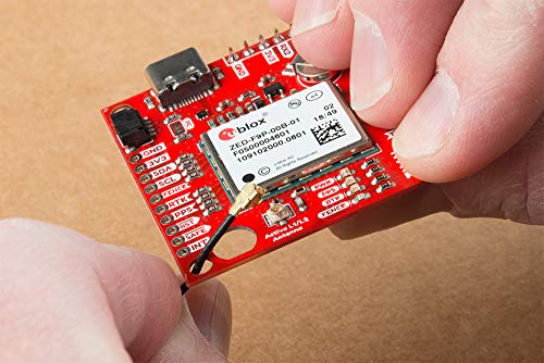 SparkFun GPS-RTK-SMA Breakout-ZED-F9P (Qwiic)-Concurrent reception of GPS GLONASS Galileo BeiDou High precision GPS 10mm 3...