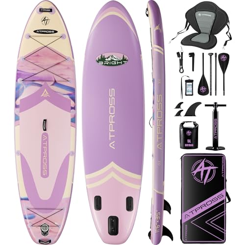 11'6"x35" Inflatable Stand Up Paddle Board 450LBS Weight Capacity Extra Wide Non-Slip Stable Deck Adult SUP,Premium Access...