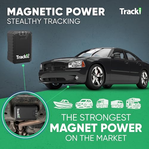 Tracki Pro GPS Tracker for Vehicles – Magnetic Waterproof 4G LTE Car Tracker, Long-Life Battery Up to 7 Months, Unlimited ...