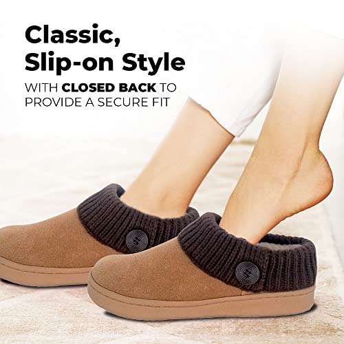Clarks Women's Knit Scuff Slippers