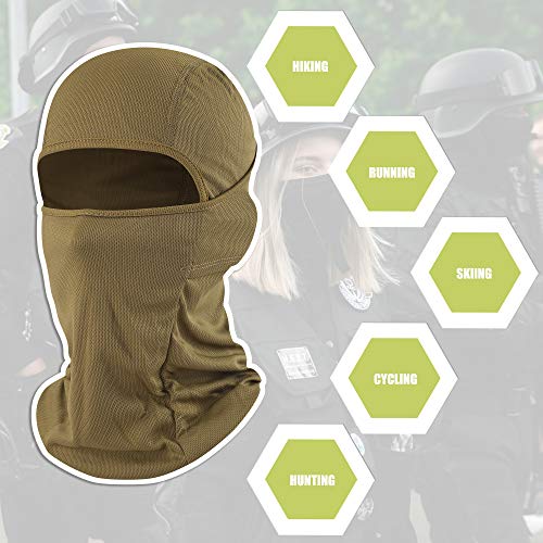 Balaclava Face Mask Adjustable Windproof UV Protection Hood