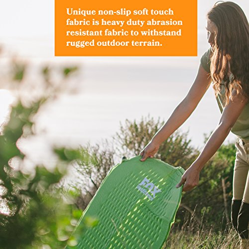 Fox Outfitters Ultralight Series Self Inflating Camp Pad - Perfect Foam Sleeping Pads for Camping, Backpacking, Hiking, Ha...