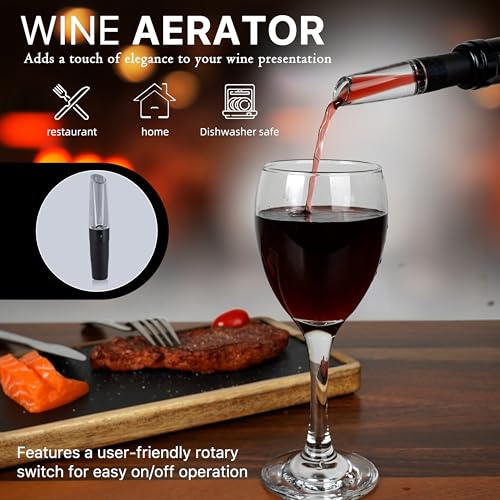 Mixology Bartender Kit – 24 Piece Gun Metal Cocktail Shaker Set w/Stand – Essential Home Bar Accessories Martini Shaker, J...