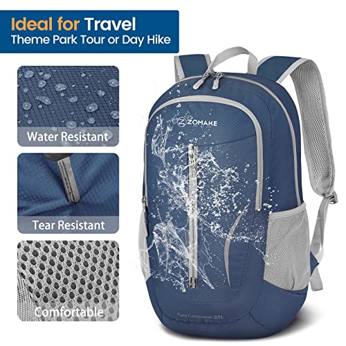 ZOMAKE Ultra Lightweight Packable Backpack 25L - Foldable Hiking Backpacks Water Resistant Small Folding Daypack for Trave...