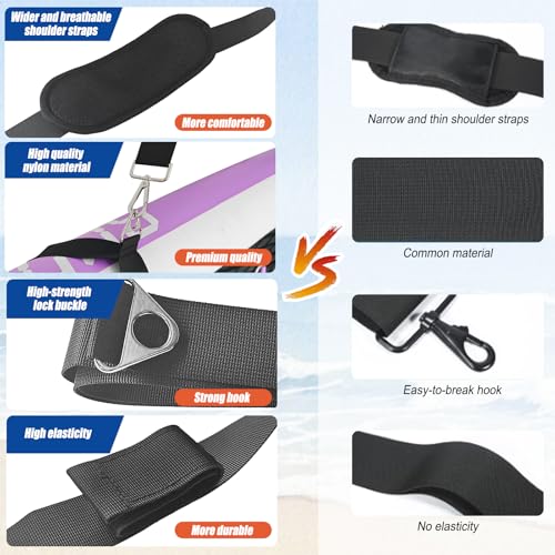 SUDOO 10ft Inflatable Stand Up Paddle Board with Multi-Functional Carrying Strap Bundle