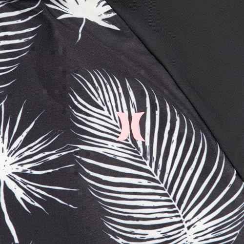 Hurley Girls Long Sleeve Rash Guard 2-Piece Swimsuit