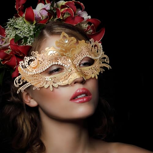 Coddsmz Masquerade Mask Venetian Masks Mardi Gras Mask Prom Ball Costume Mask Wedding Halloween Christmas Party Mask
