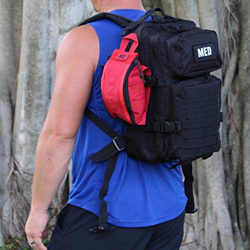 Luminary Tactical Trauma Kit Fully Stocked First Aid Kit Backpack EMS/EMT First Responder Medical Bug Out Bag for Preppers...