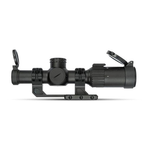 Monstrum Banshee 1-4x20 LPVO Rifle Scope with Offset Scope Mount | BDC-B1 Reticle | Black