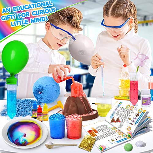 UNGLINGA 50+ Science Lab Experiments Kit for Kids, STEM Activities Educational Scientist Toys Gifts for Boys Girls Chemist...