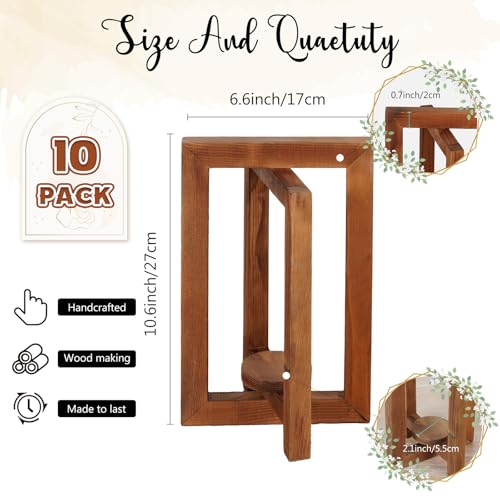 OurWarm 10Pcs Wedding Centerpieces for Tables, Foldable Centerpiece Table Decorations Center Pieces Decoration for Table, ...
