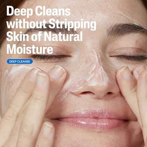 Cetaphil Face Wash, Daily Facial Cleanser for Sensitive, Combination to Oily Skin, 20 oz, Gentle Foaming, Soap Free, Hypoallergenic