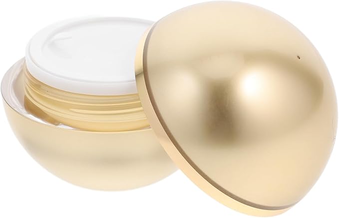 Didiseaon Cosmetics Travel Bottle Empty Refillable Face Cream Container Leak-Proof Cosmetics Bottle for Lotion Face Cream (Golden)