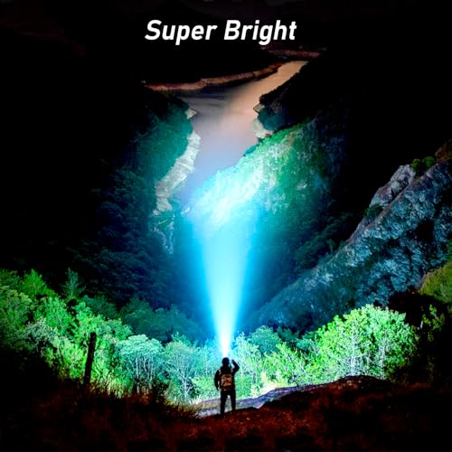 Blukar LED Headlamp Rechargeable,2000L High Lumen Super Bright Dimmable Headlight Flashlight with Motion Sensor- 8 Modes,S...