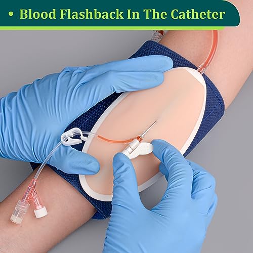 MedEduQuest IV Insertion Practice Kit for Nursing Students, IV Start Kit for Nurses, Venipuncture Kit for Injection Training