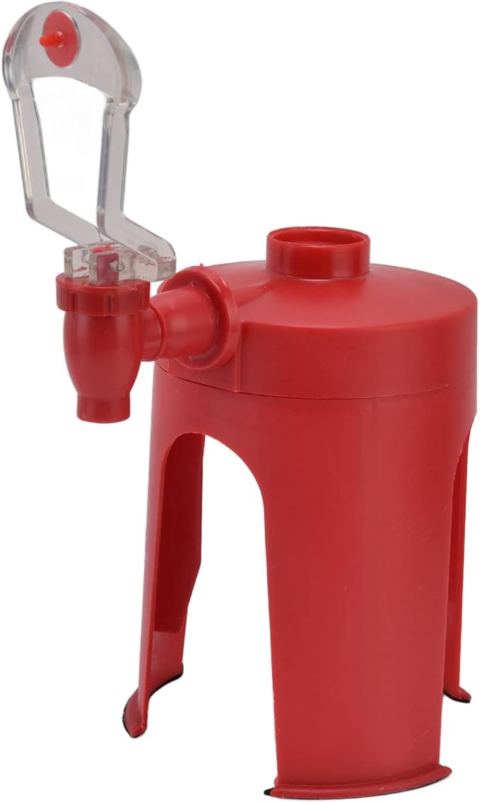 Water Dispenser Inverted Drinker Faucet Hand Pressure Water Dispenser Soda Dispense Mini Automatic Red Upside Down Drink F...