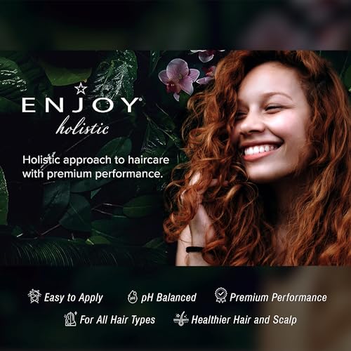 Enjoy Hair Care Holistic D-LUX Conditioner, pH 4.0-5.0, Hair Conditioner For Damaged Hair, Conditioner Curly Hair Products - 33 Fl Oz