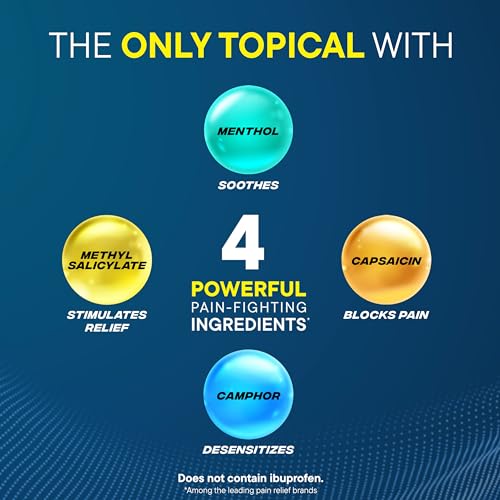 Advil Targeted Relief Pain Relieving Cream, Up to 8 Hours of Powerful Relief of Minor Arthritis Pain, Joint Pain, Lower Ba...