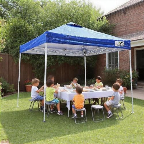 8x8 Pop Up Canopy Tent, Waterproof 210D Oxford, 3 Removable Sidewalls, Vented Roof, Wind-Resistant Steel Frame, UPF 50+, W...