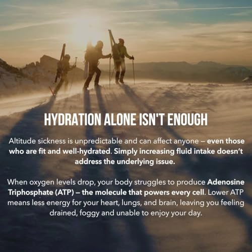 MTN Ready Acclimation Drink Mix | Altitude Sickness Aid, Natural Acclimation, Balanced Energy Boost, Athletic Activity & R...