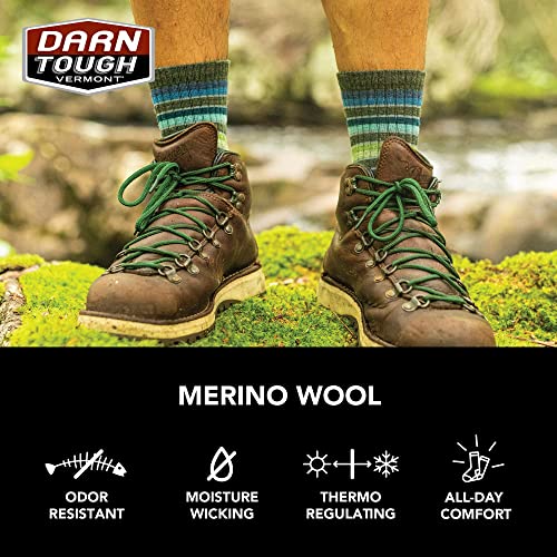 Darn Tough Men's Hiker Micro Crew Midweight Hiking Socks (Style 1466)