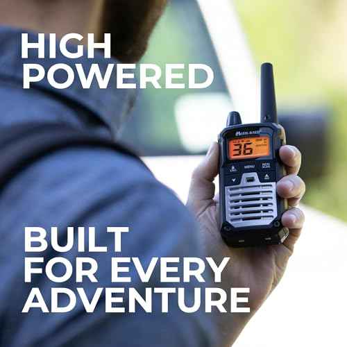 Midland T290VP4 High-Powered GMRS Two-Way Radios | Long-Range Communication with 36 Channels & 121 Privacy Codes | Durable, Water-Resistant Design for Outdoor Adventures