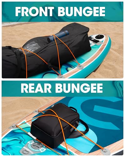 CETANA 11'6×35" Extra Wide Stand Up Paddle Board for Adults & Youth, 400lb Capacity Inflatable Paddle Board, Sup for 2+1 P...