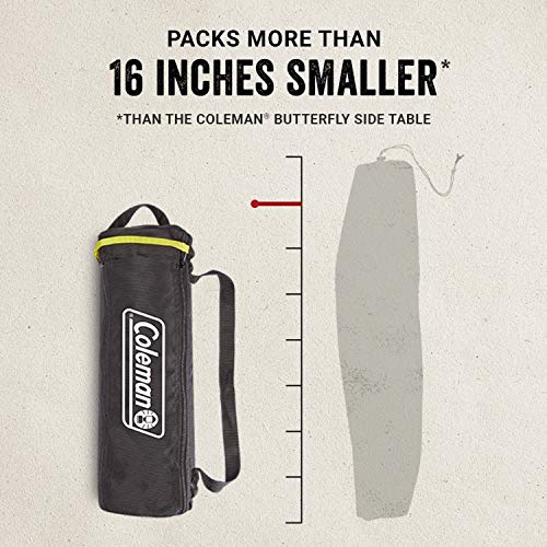 Coleman Mantis Space-Saving Outdoor Camp Furniture, Chair/Cot/Table More Storage Space Than Normal, Great for Camping, Tai...