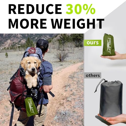 Frelaxy Tent Footprint, Waterproof Camping Tarp, Durable Tent Floor to Elevate Your Camping, Hiking, Backpacking, Hammock,...