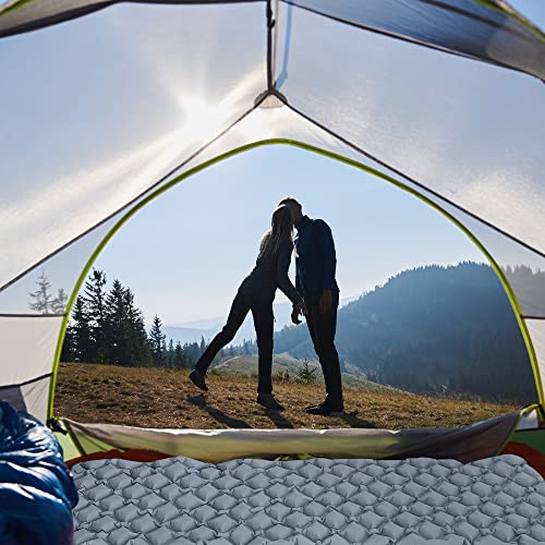 Viking Trek Ultralight Sleeping Pad for Camping - Lightweight Sleeping Mat for Backpacking - Inflatable, & Compact Air Mat...
