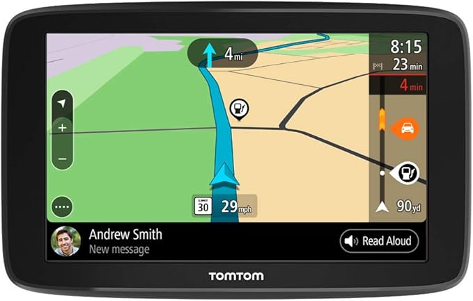 TomTom Go Comfort 5 Inch GPS Navigation Device with Updates via Wi-Fi, Real Time Traffic, Free Maps of North America, Smar...