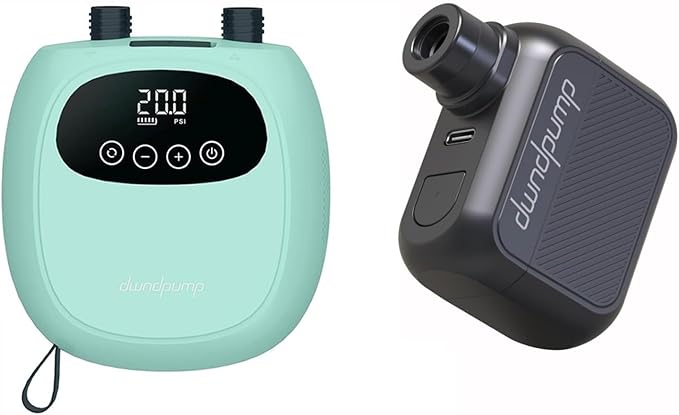 dwndpump Electric Air Pump for SUPs, Mini Bike Air Pump