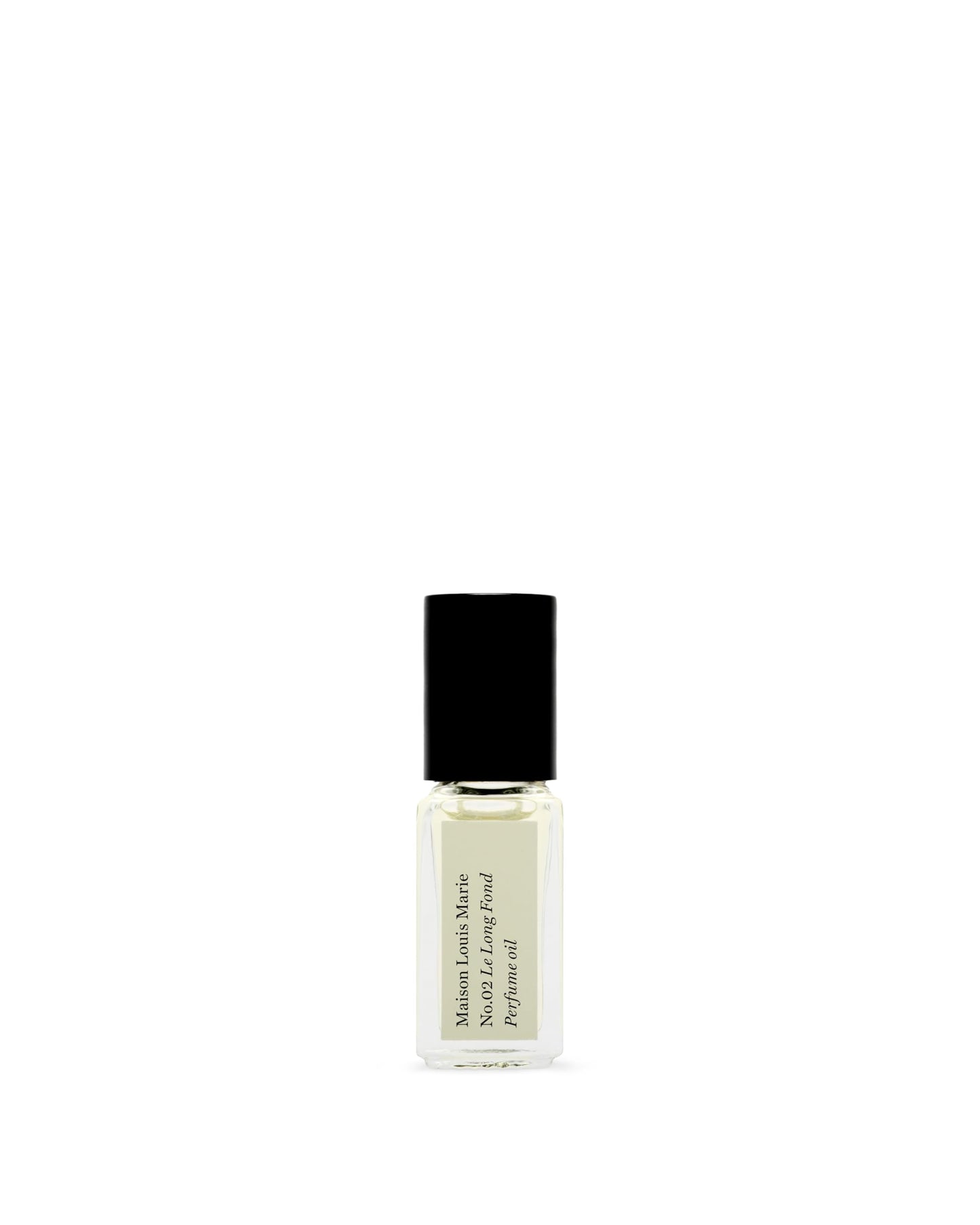 Maison Louis Marie - No.02 Le Long Fond Natural Roll-On Perfume Oil Sample | Luxury Clean Beauty + Non-Toxic Fragrance (0.1 fl oz | 3 ml)