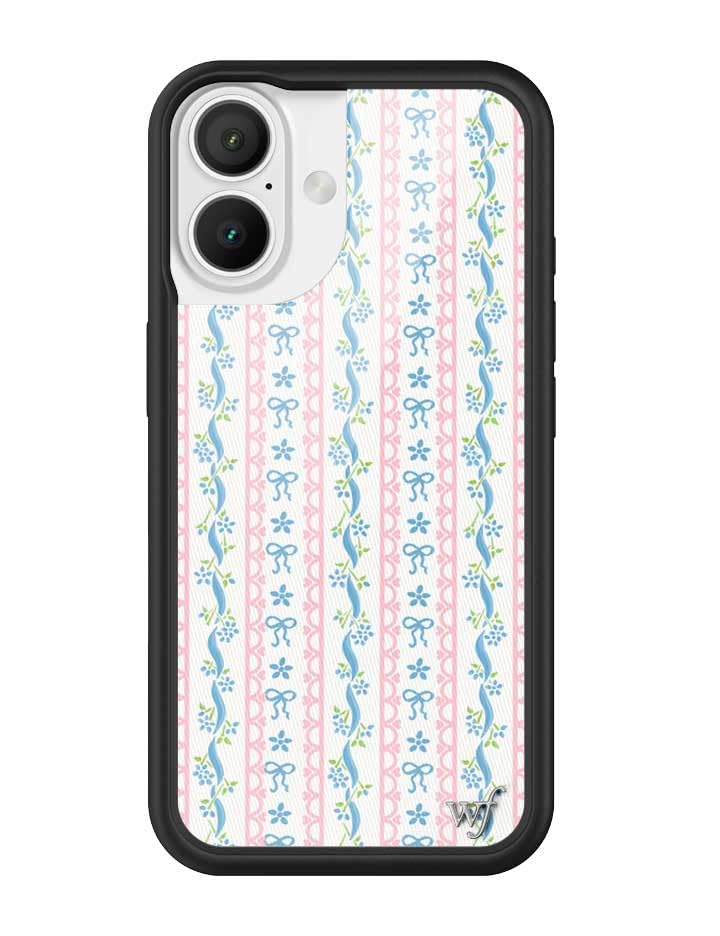 Wildflower Cases - Compatible With Iphone 16 | Protective Black Bumper, 4Ft Drop Test Certified, Women Owned Small Business | Do