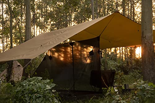 OneTigris Solo Mesh Tent, Ultralight Screen House with 3000 Waterproof Bathtub Floor for Camping Hiking Backpacking Travel...